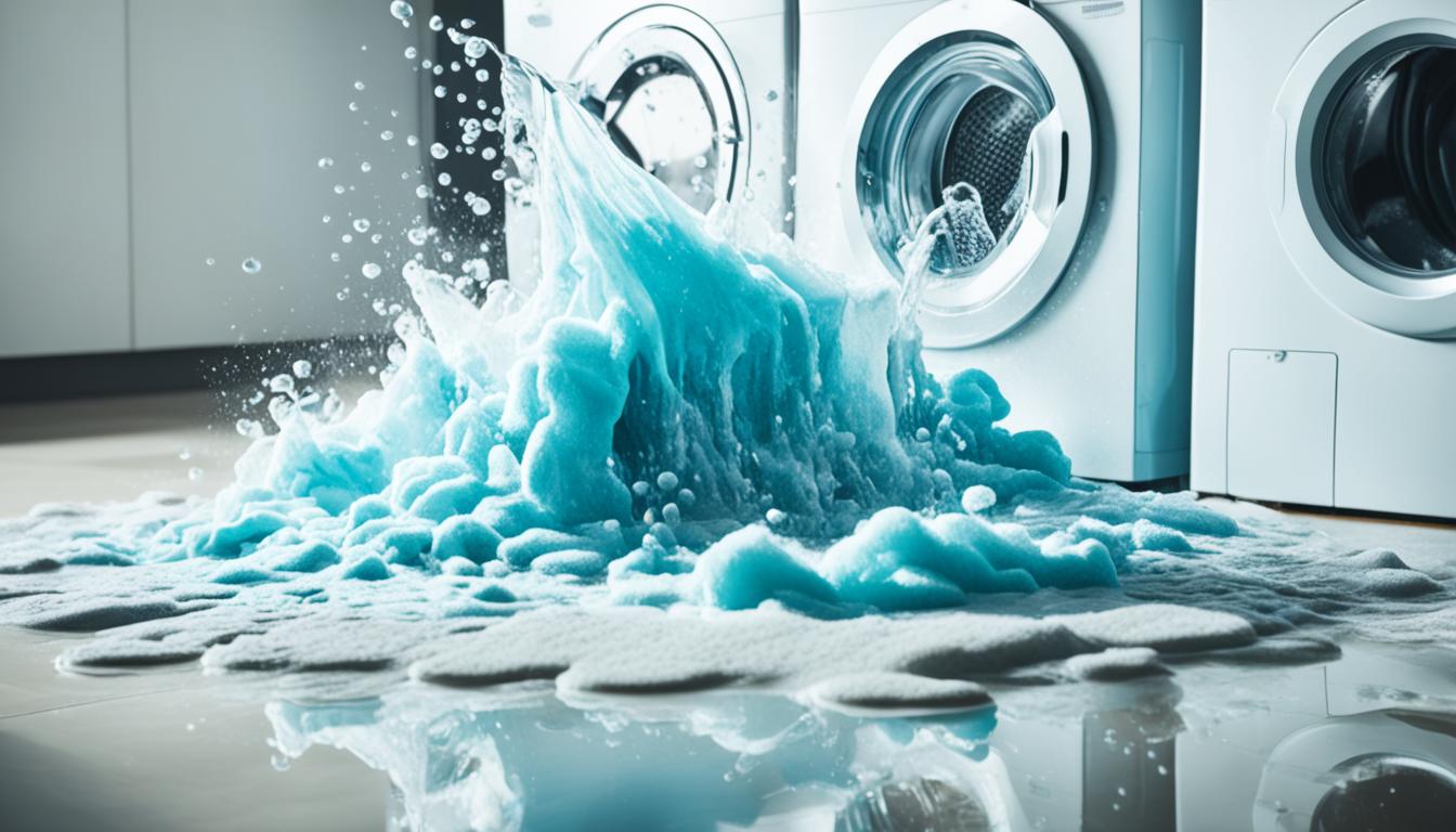 What would cause a washing machine to overflow?